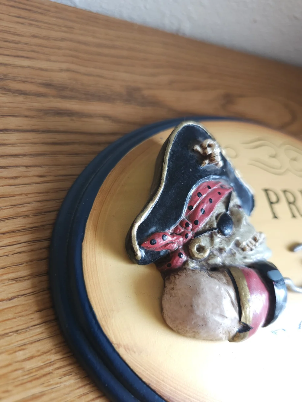 Prepare to Be Boarded Pirate Wall Plaque Bahamas 9.5 Inch Oval